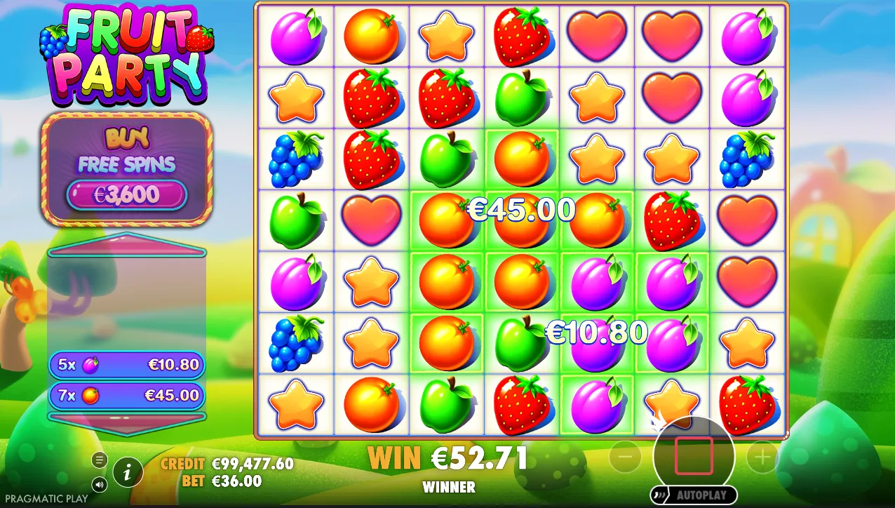 Fruit Party demo
